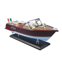 Wooden Riva Aquarama Model Speed Boad 14''