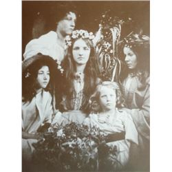 Victorian Ladies Sepia Photo Print