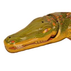 Alligator Tin Litho Wind-Up Toy