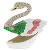 Image 3 : Swan Jeweled Trinket Box Figurine