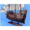 Image 7 : Wooden Mayflower Tall Model Ship 20"
