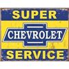 Image 1 : Super Chevy Service 16"Wx12.5"H