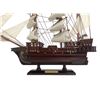 Image 4 : Wooden Calico Jack's The William White Sails Pirate Ship Model 20"