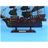 Image 4 : Wooden Blackbeard's Queen Anne's Revenge Model Pirate Ship 15"