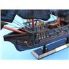 Image 7 : Wooden Blackbeard's Queen Anne's Revenge Model Pirate Ship 15"