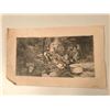 Image 1 : Early 20thc Graphite Sketch, Signed Drawing of Moonshiners & Still