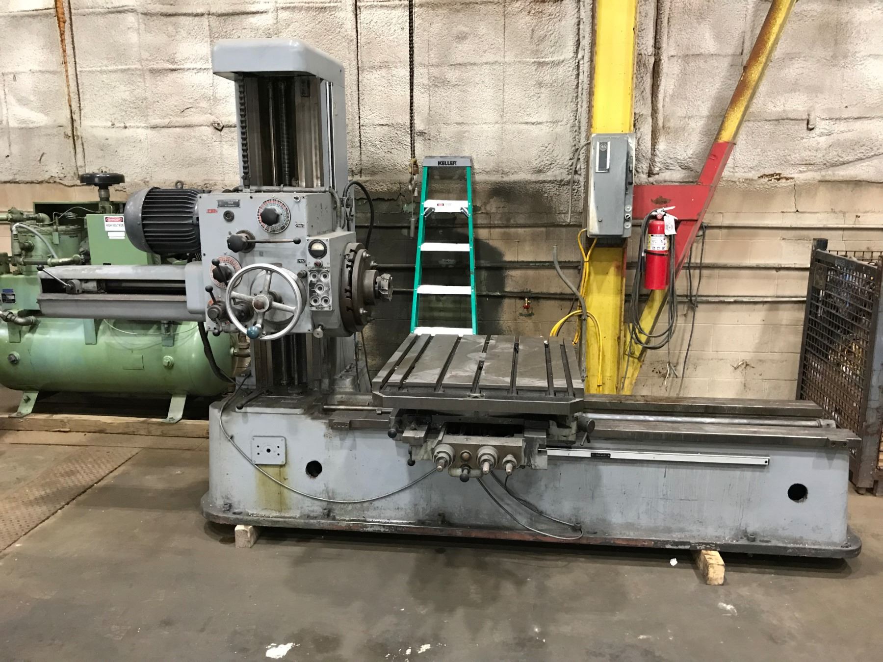 TOS Horizontal Boring Machine, M/N: H63A
