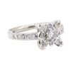 Image 1 : 1.25 ctw Diamond Ring - Platinum