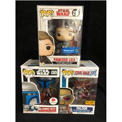 FUNKO POP! VINYL FIGURES LOT (STAR WARS/ CAPTAIN AMERICA)