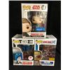 Image 1 : FUNKO POP! VINYL FIGURES LOT (STAR WARS/ CAPTAIN AMERICA)