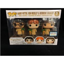 FUNKO POP! VINYL FIGURES HARRY POTTER, RON WEASLEY, HERMIONE GRANGER (3 PACK)
