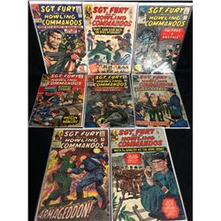 SGT. FURY & HIS HOWLING COMMANDOS COMIC BOOK LOT (MARVEL COMICS)