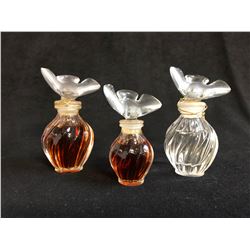 VINTAGE LALIQUE CRYSTAL PERFUME (NINA RICCI LAIR DU TEMPS)