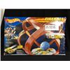 Image 1 : Mattel Hot Wheels Fireball Race Way Motorized Loop Track Play Set (100% Complete w/ 2 Glow Cars)