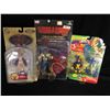 Image 1 : TOY FIGURES LOT (POWERGIRL/ EARTH WORM JIM/ CREMATOR)