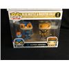 Image 1 : FUNKO POP! SUPER HEROES BLUE BEETLE & BOOSTER GOLD 2 PACK
