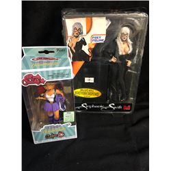 VINYL FIGURES LOT (ROCK CANDY/ STEPHANIE SWIFT)