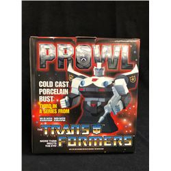 TRANSFORMERS PROWL COLD CAST PORCELAIN BUST