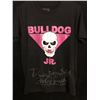 Image 1 : DAVEY BOY SMITH SIGNED BULLDOG JR. T-SHIRT (BRITISH BULLDOGS WRESTLER)