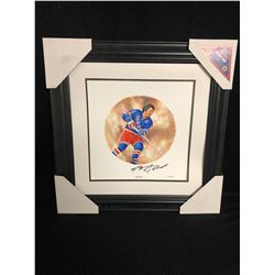 LIMITED EDITION BRAD PARK SIGNED ARTIST PRINT (20" X 20" FRAMED) #425/500