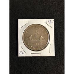 Canada 1935 Silver Dollar $1