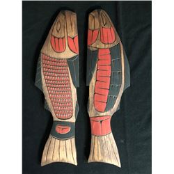 NATIVE ART CARVINGS LOT (ARTIST - GILBERT SMITH)