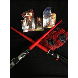 STAR WARS COLLECTIBLE TOYS LOT