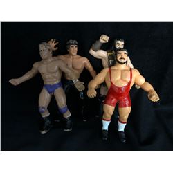 VINTAGE WRESTLING FIGURES LOT