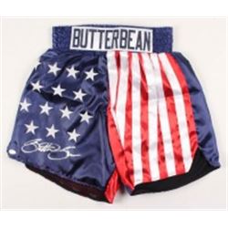Eric "Butterbean" Esch Signed USA Boxing Trunks (JSA COA)