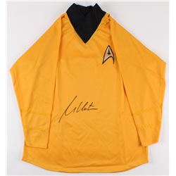 William Shatner Signed "Star Trek" Captain Kirk Prop Replica Uniform Shirt (JSA COA)