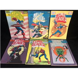 THE COMIC READER BOOK LOT