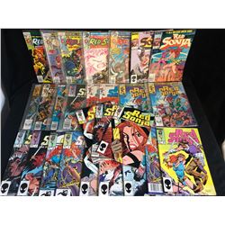 RED SONJA COMIC BOOK LOT (MARVEL COMICS)