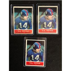 1964 Philadelphia Set Break #124 Y.A. Tittle Football Card Lot