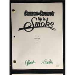 Cheech Marin & Tommy Chong Signed "Cheech & Chong's Up in Smoke" Movie Script (JSA COA)