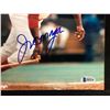 Image 2 : JOE MORGAN SIGNED 8 X 10 BASEBALL PHOTO (BECKETT COA)