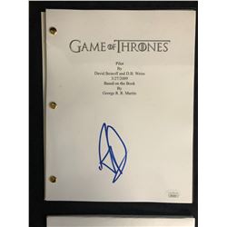 Alfie Allen Signed "Game of Thrones: Pilot" Episode Script (JSA COA)