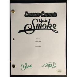 Cheech Marin & Tommy Chong Signed "Cheech & Chong's Up in Smoke" Movie Script (JSA COA)