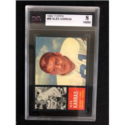1962 TOPPS #58 ALEX KARRAS (8 NMM)
