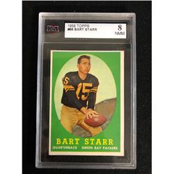 1958 TOPPS #66 BART STARR (8 NMM)