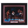 Image 1 : Mike Tyson & Evander Holyfield Signed "The Bite Fight" 22x26 Custom Framed Photo Display (JSA COA)