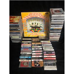 CD'S/ CASSETTES/ VINYL RECORD LOT