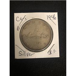 1946 CANADA SILVER DOLLAR