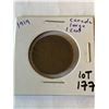 Image 1 : 1919 Canada Large One Cent Nice Early Coin