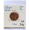 Image 1 : 1970 Canada 1 Cent in PROOF LIKE High Grade