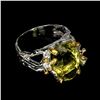 Image 3 : Natural Handmade 17x10mm Lemon Quartz Emerald