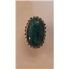 Image 3 : BEAUTIFUL 17 CT EMEARLD GREEN COLOR QUARTZ  RING