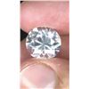 Image 1 : NATURAL COLORLESS WHITE SAPPHIRE 10.20 CT - VVS