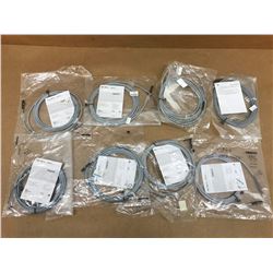 (8) FESTO SMT-8M-A-PS-24V-E-2,5-OE PROXIMITY SENSOR
