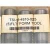Image 2 : (6) TSI-5-4810-025 5 FLUTE FORM TOOL