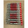 Image 1 : (12) X-CELL-O 1/4 HSS DOUBLE-END END MILL